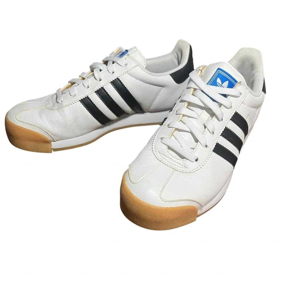 Adidas Samoa sneakers white black gold 6 - Picture 2 of 12